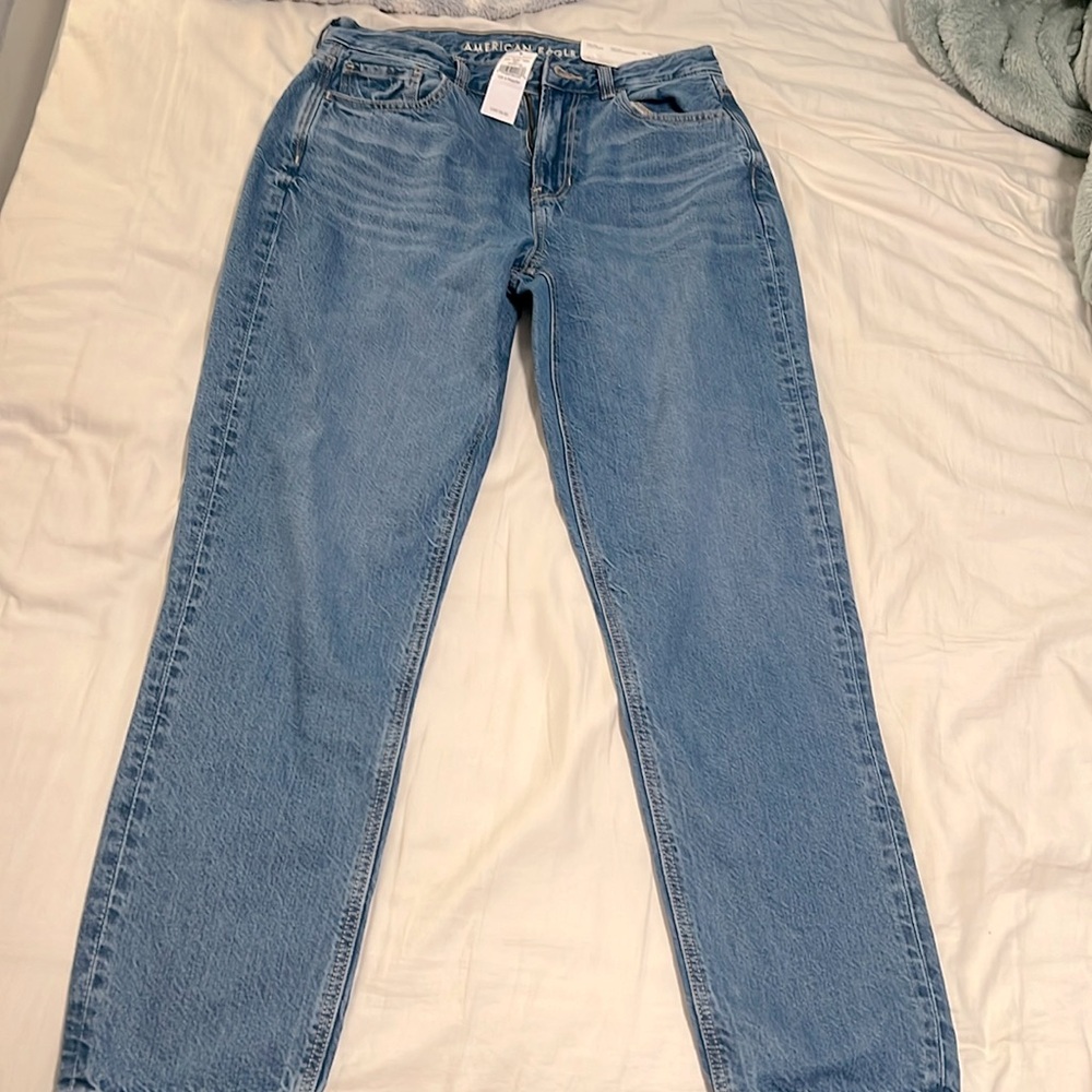 American eagle size 4 (27W) mom jeans NWTs